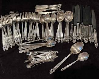 Royal Danish Sterling Silver Silverware 