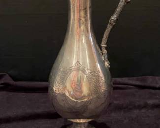 Sterling Silver Lidded Decanter 