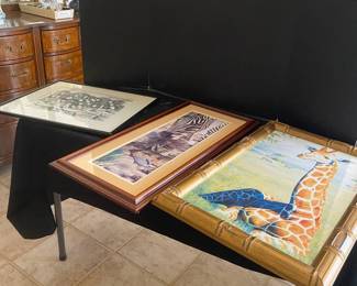 African And Harbor Prints