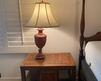 Nifty Night Stand And Lamp