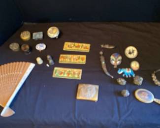 Pill Boxes , Metal Pins, and More