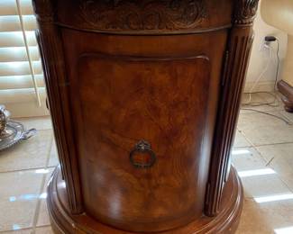 Stone Topped End Table 