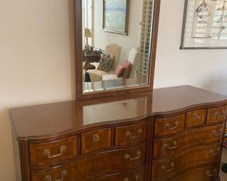 Super Double Dresser And Mirror 
