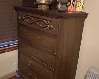 Chest of drawers(matches dresser that’s located in the den)