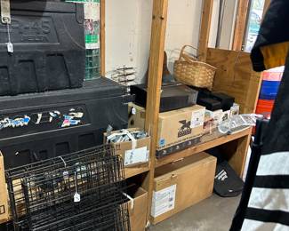 Dog crates, tool chests