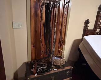 Nice women’s belt collection (Brighton & others), trunk