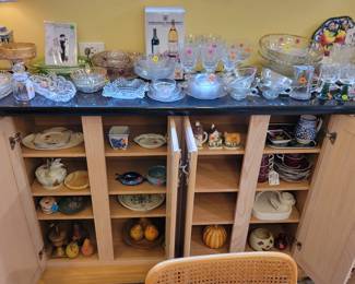 Depression including Heisy. Misc decorative pieces.