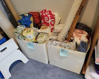 Home decorator fabrics.
