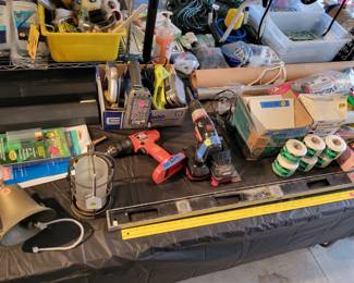 Tools, and all things garage.