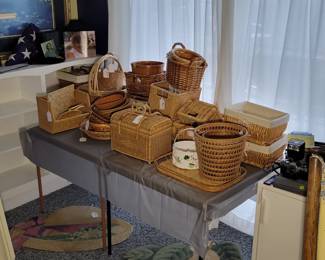 Baskets, baskets, baskets.