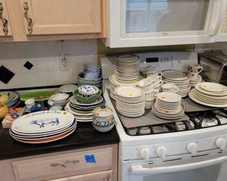 Restaurant ware and misc asian influenced bowls etc.