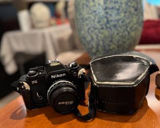 Vintage Nikon camera