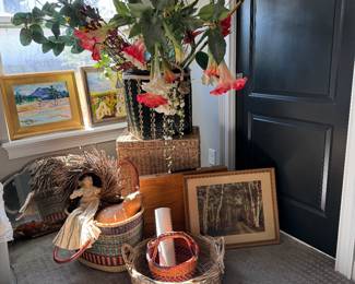 Lots of baskets and more art!