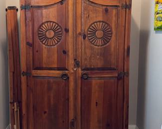 Beautiful old-world style armoire