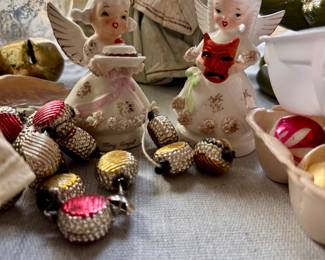 Japanese ceramic vintage angels