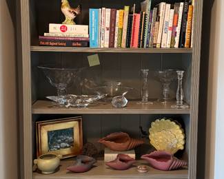 Another bookcase filled with goodies