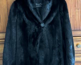 Short mink jacket