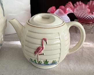 1940s Flamingo Tea Pot