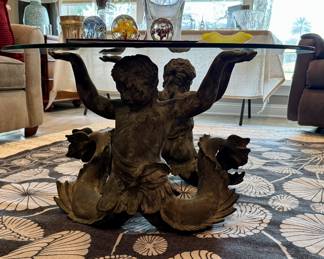 Another view of the mermaid table