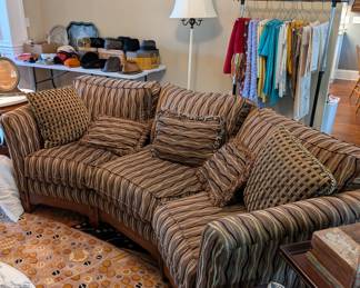 Curved sofa excellent condition