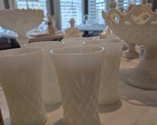 Lots of milkglass!! 