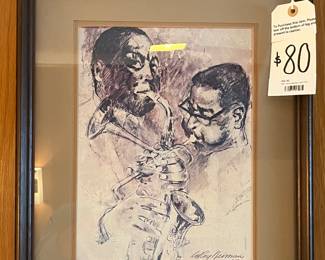LeRoy Neiman Jazz Print