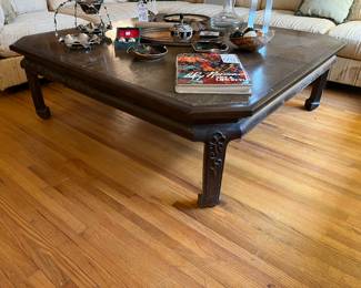 Large Asian Style Cocktail Table 