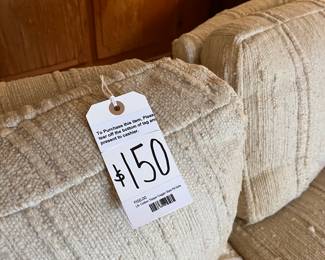 Sofa Price Tag