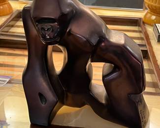 Carl Shultz Gorilla Sculpture 