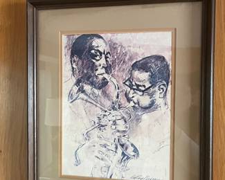 Leroy Neiman Jazz Print