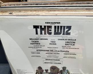 LP record collection 