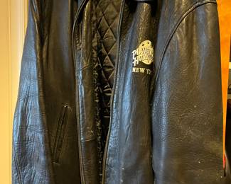 Vintage Planet Hollywood Leather Jacket 