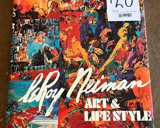 Leroy Neiman Coffee Table Book