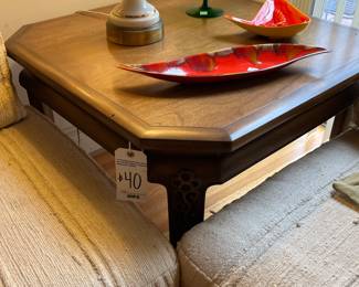 Asian Style End Table 