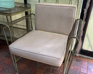 Woodard Style Mesh 1960's Patio Set