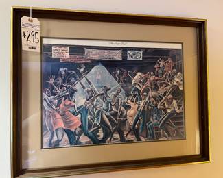 Ernie Barnes "The Sugar Shack" Lithograph