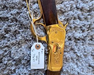 Original 1892 Winchester Rifle, First Edition With Deer Motif. Excellent Condition.  Asking $5,200.00