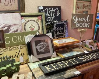 Signs, signs, and more signs