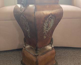 Tuscan metal planter