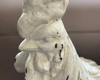 Big ceramic rooster