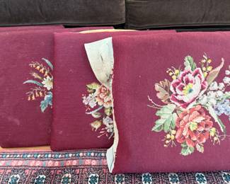 Needlepoint Seat Covers