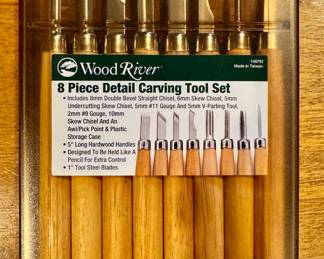 Wood River Detail Carving Set