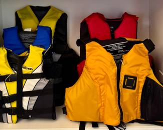 Assorted Life Jackets