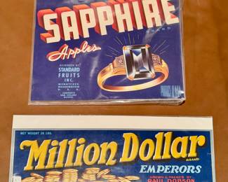 Vintage Advertising Labels