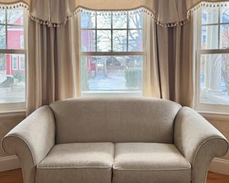 (2) Rowe Furniture Loveseats