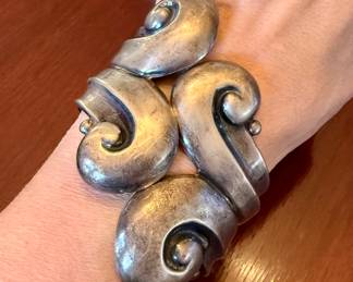 Vintage Gerardo Lopez Hinge Cuff