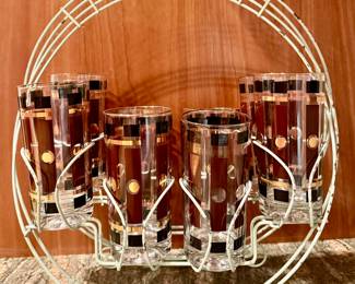 MCM Barware Set with Carrier