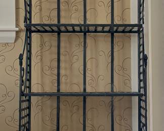 Wrought Iron Bakers Rack
