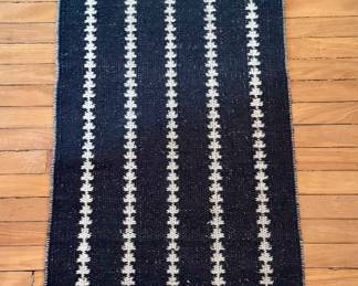 Vintage Reversible Woven Rug