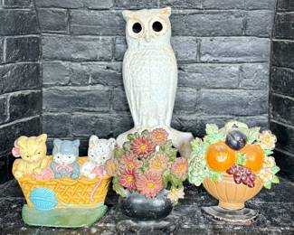 Vintage Hubley Door Stops